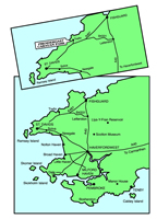 Pembrokeshire Map